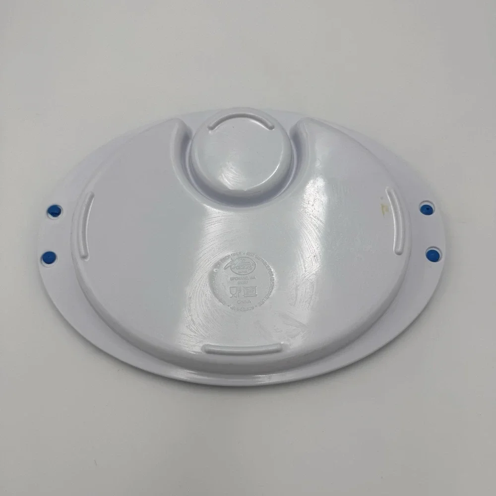 Blues Clues Melamine Plate Zak Designs Vintage Magenta Periwinkle Divided